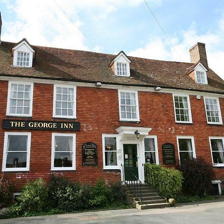 The George Inn โรเบิร์ตส์บริดจ์ ภายนอก รูปภาพ